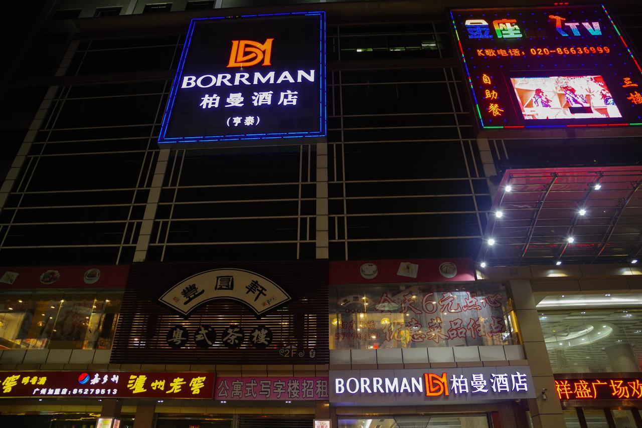 Borrman Hotel Guangzhou Tangxia Branch Eksteriør bilde